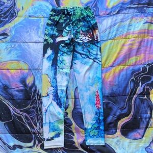 Alice in Wonderland leggings